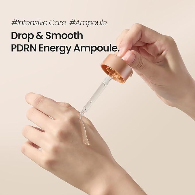 Skin Renewal Ampoule with PDRN & Peptides, Hydrating Korean Ampoule, Lightweight Korean Serum with Hyaluronic Acid & Exosome for Smooth, Healthy-Looking Skin, NAD+, 50ml