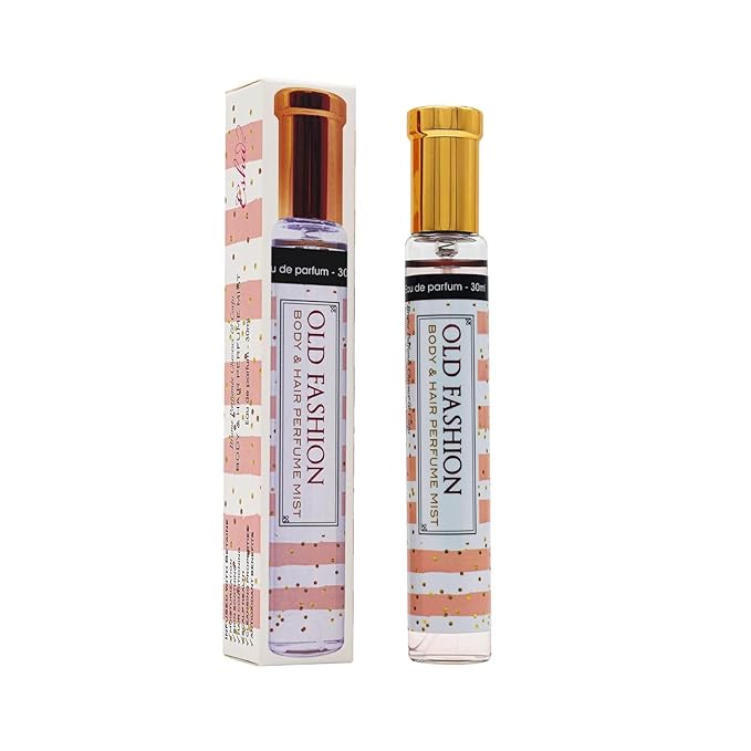 Esha Body & Hair Perfume Mist - Eau de Parfum for Women - Infused with Betaine - Citrus Orange and Lily - (OLD FASHION)
