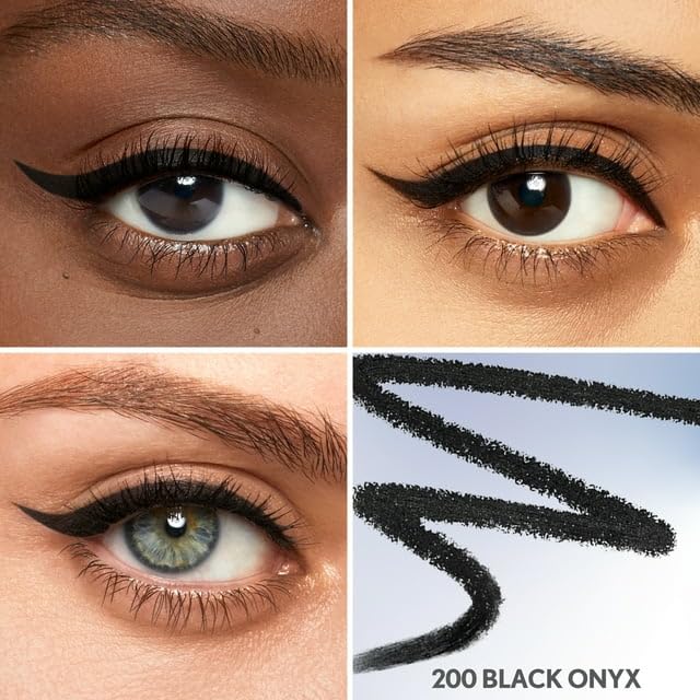 Covergirl Lash Blast Full Lash Bloom Mascara, Very Black & Perfect Point Plus Eyeliner Pencil, Black Onyx (Pack of 1)