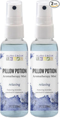 Aura Cacia Essential Solutions Mist, Pillow Potion, 2 Fluid Ounce (Pack of 2)