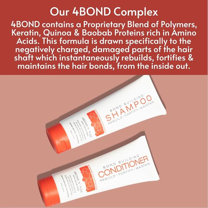 POWERTOOLS 4BOND Bond Building Conditioner | Restore Damaged Hair | Contains Advanced Polymers, Keratin, Baobab & Quinoa Proteins (26 Fl Oz)