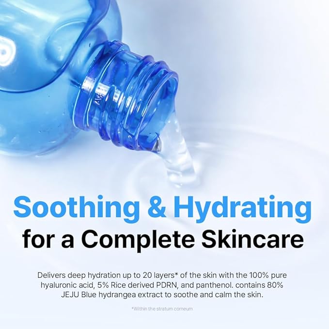 Blue Hydrangea Hyaluronic Acid Moisturizing Toner
