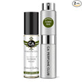 CA Perfume Duo Impression of Flower Head For Women And Men Perfume Layering Set Long Lasting Travel Size EDP + Body Oil Roll-On Bottle 0.27 Fl Oz+0.33 Fl Oz