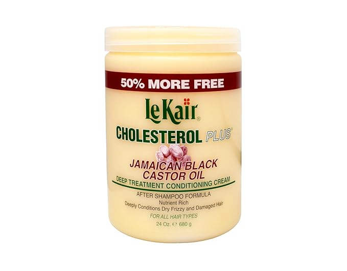 Cholesterol Plus Jamaican Black Castor Oil Deep Treatment Conditioning Cream 24 Oz.