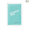 Saturday Skin Intense Hydration Mask, Super Leave-on Hydrating&Replumping Face Mask for Dehydrated Skin, Refines Skin Tone & Texture Hypoallergenic, Cruelty Free(25ml/0.84 Fl Oz)