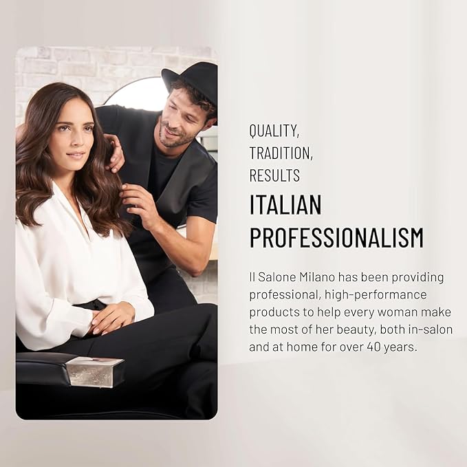 Il Salone Milano Professional Magnificent Mask - Moisturizing Hair Mask for Color Treated Hair - Provides Lasting Color Protection + Shine - Vegan, Salon-Quality Hair Care (16.9 oz / 500 ml)