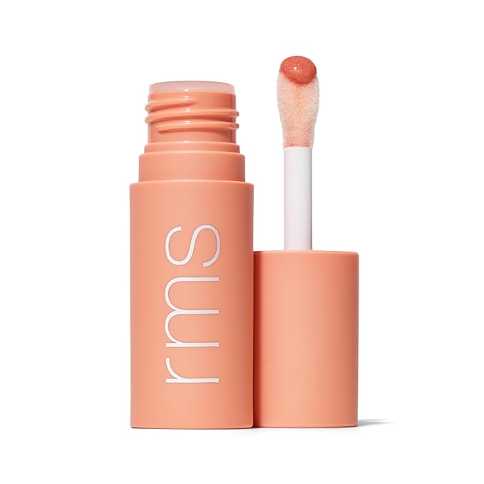 RMS Beauty Legendary Lip Oil – 8-Hour Hydrating Lip Gloss & Tint – Nourishing Organic Jojoba & Cherry Seed Oil – High-Shine, Non-Sticky, Skincare-Infused Lip Color – 0.17 fl oz