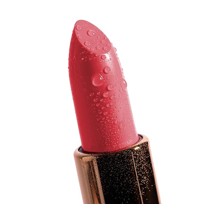 YENSA Vibrant Silk Hydrating Lip Stick - Long Lasting Lipstick with Hyaluronic Acid, Vitamin E & Super Oils - High Pigment Color & Semi Glossy Finish - Moisturizing Formula - Free Spirit (0.12 oz)
