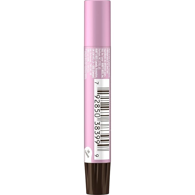 Burt's Bees Shimmer Lip Tint Set, Mothers Day Gifts, Tinted Lip Balm Stick, Moisturizing for All Day Hydration with Natural Origin Glowy Pigmented Finish & Buildable Color, Guava (4-Pack)