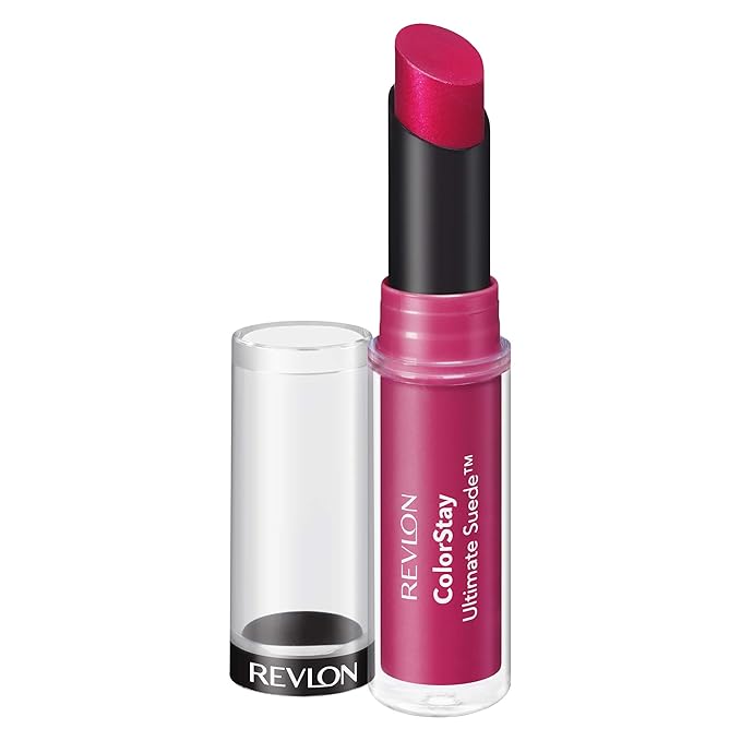 REVLON ColorStay Ultimate Suede Lipstick, Longwear Soft, Ultra-Hydrating High-Impact Lip Color, Formulated with Vitamin E, Stylist (073), 0.09 oz