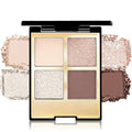 CAKAILA 4 Colors Eyeshadow Makeup Palette,Nude Rose Gold Brown Natural Neutral Nude Eye Shadow Palette with Mirror,Long Lasting Naturing-Looking,Waterproof,Travel Size