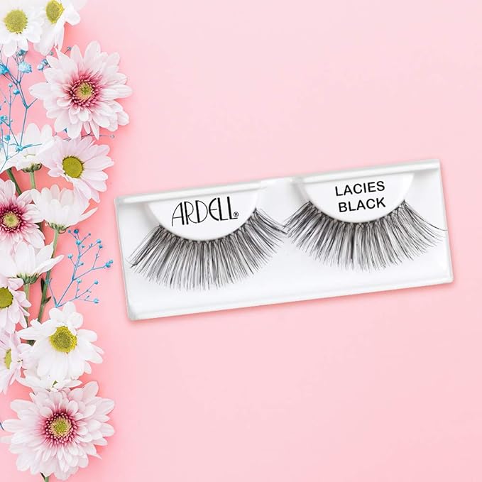 Ardell Natural Lashes False Eyelashes Lacies Black (4 Pack)