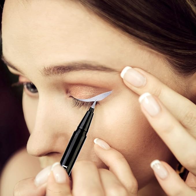UNIMEIX Liquid Liner - Waterproof Eye Liner Pen, Precise All Day Sliver Eyeliner