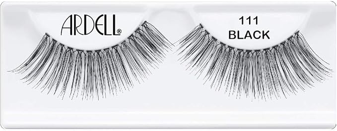 Ardell Lashes 111 – Lightweight, Easy-to-Apply False Eyelashes, Natural Look Strip, Pack of 4