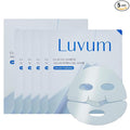 LUVUM Glacial Marine Algae-PDRN Gel Mask, Algae PDRN, Mineral Rich Water, Overnight Hydrogel Mask, 4+1 Pack