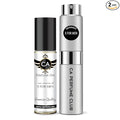 CA Perfume Duo Impression of X For Men Perfume Layering Set Mens Cologne Long Lasting Travel Size EDP + Body Oil Roll-On Bottle 0.27 Fl Oz+0.33 Fl Oz