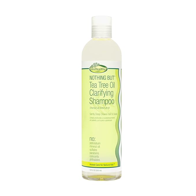 Tea Tree Oil Clarifying Shampoo - Hair and Scalp Deep Cleansing - Sulfate and Paraben Free - 12oz - Pack of 1