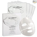 THE FACE SHOP Original Vegan Collagen Face Mask, Korean Glass Skin Essential, Peptide Hydrogel Mask for Firming & Skin Elasticity, Moisturizing, 4EA