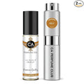 CA Perfume Duo Impression of Oud 27 For Women And Men Perfume Layering Set Long Lasting Travel Size EDP + Body Oil Roll-On Bottle 0.27 Fl Oz+0.33 Fl Oz