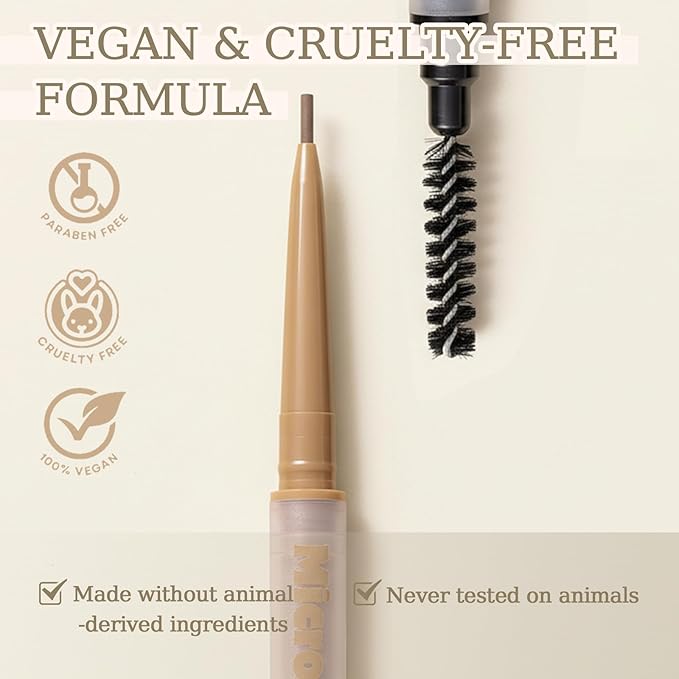 MicroFine Precision Brow Pencil, Ultra-Fine 1.2mm Tip, Buildable Natural Color, Smudge-Resistant Long-Wear, Vegan & Cruelty-Free Brow Definer (01 Taupe, 0.0016 oz/45mg（pack of 1）)