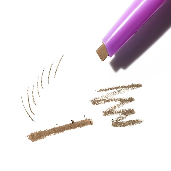 Kosas Brow Pop Eyebrow Pencil – Brow Pencil with Spoolie, Taupe