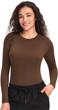 COZYFIT Scrub Undershirts Long Sleeve Women - Underscrub Comfort Tee