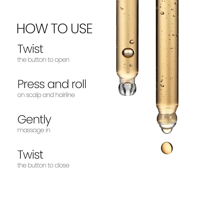 LABO-H Roll On Serum with Cooling Shampoo - Korean Hair Anchoring Serum for Daily Massage and Hair Growth | Vegan | Anti-Loss Treatment | Cooling & Soothing Relief with Rosemary Oil