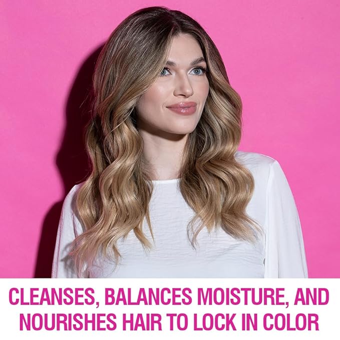 CHI ColorCare Color Lock Shampoo, Locks In Color & Replenishes Moisture For Color-Treated Hair, Sulfate, Paraben, & Cruelty-Free, 12 Oz
