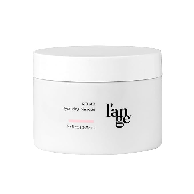 L'ANGE HAIR Rehab Hydrating Masque | Deep Conditioning Hair Mask for Dry, Damaged Hair | Keratin-Infused Treatment for Smoothness, Elasticity & Shine | For All Hair Types | 10 fl oz