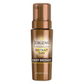 Jergens Natural Glow Instant Sun Body Mousse, Self Tanner for Deep Bronze Tan, Sunless Tanning Body Bronzer for Natural Looking Color Instantly, 6 Oz