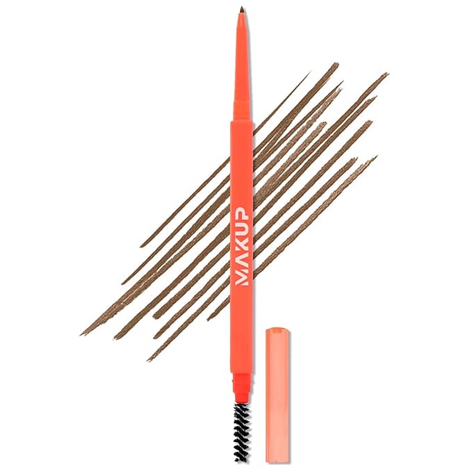 Makup Beauty Skinny Brow - Ultra Thin Eyebrow Pencil, Waterproof, Precise Micro Brow Pencil creates Hair-like Strokes for Full, Natural Brows Light Brown (Warm Taupe)