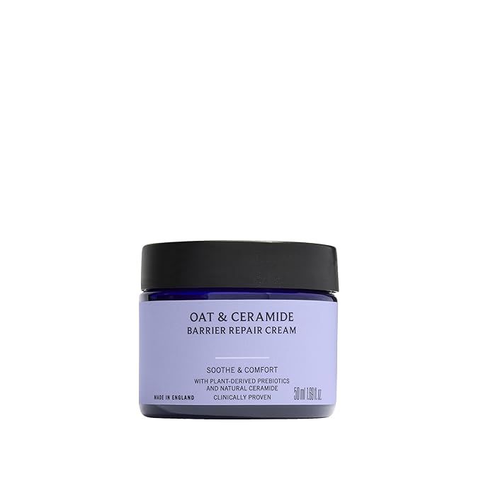 Neal's Yard Remedies Oat & Ceramide Barrier Repair Cream, Vegan & Cruelty-Free, 1.69 fl. oz.