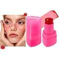 Multi-Use Water Jelly Tint Stick Sheer Lip & Cheek Stain Finish, 3-In-1 Cheek Blush & Eyeshadow & Lip Tinted Long-Lasting Moisture - 1,000+ Swipes Per Stick (#01, 0.32oz)
