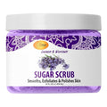 SPA REDI Sugar Scrub - Lavender and Wildflower - 16 Oz - Exfoliating, Moisturizing, Hydrating and Nourishing, Glow, Polish, Smooth and Fresh Skin - Body Exfoliator