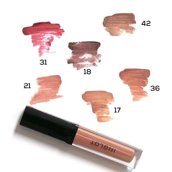 Inglot HD Lip Tint Matte - Liquid Lipstick | Full Coverage | Long-Lasting | Velvet Finish | High Pigmentation | 0.18 US FL OZ | 36