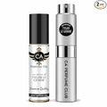 CA Perfume Duo Impression of Tygar Le Gemme For Men Perfume Layering Set Mens Cologne Long Lasting Travel Size EDP + Body Oil Roll-On Bottle 0.27 Fl Oz+0.33 Fl Oz