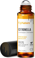 UpNature Citronella Oil Roll On – Camping Essentials - 100% Natural Citronella Essential Oil for Skin