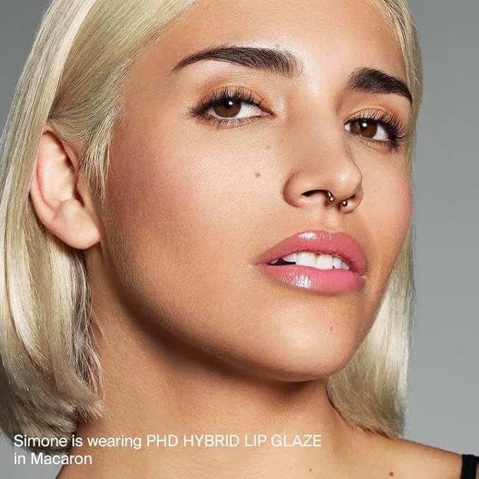 HAUS LABS BY LADY GAGA PHD HYBRID LIP GLAZE - Macaron (Cool Pink) + ENTEL Aloe vera Sheet Masque (BONUS)