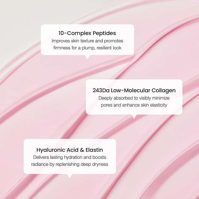 BIODANCE Pore Perfecting Collagen Peptide Cream, Hydrating, Plumping, Pore Care, Firming Facial Moisturizer, Korean Skin Care, Mothers Day Gifts | 1.69 fl. oz.