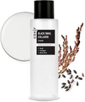 coxir Black Snail Collagen Toner – Hydrating Essence Toner with Snail Mucin & Black Rice Complex for Skin Texture Moisture Balance | Lightweight Korean Skincare for All Skin Types [5.07 fl.oz]
