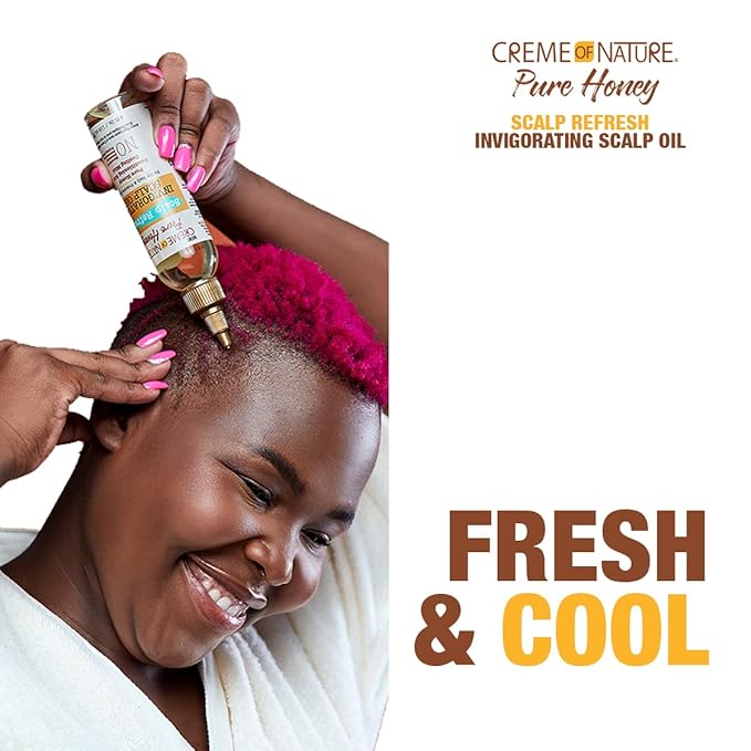 Creme of Nature Pure Honey Scalp Oil (Pack of 2)