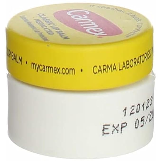 Carmex Lip Balm Jar, 0.25 Oz (Pack of 2)