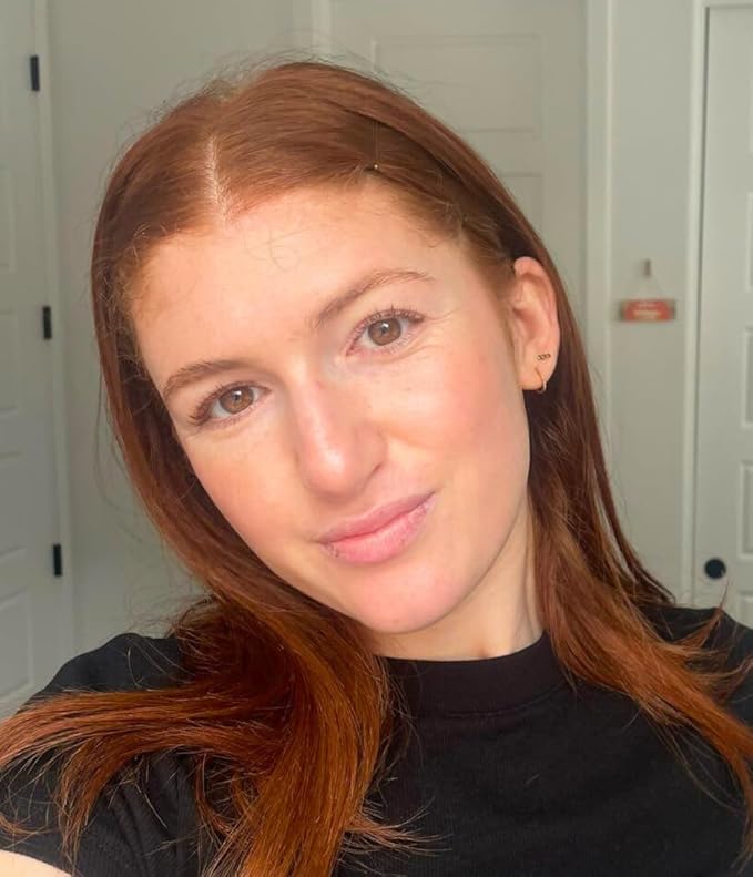 Gingerlash Mascara Honest Auburn Warm Auburn Brown Mascara for Redheads Volumizing Lengthening Water Resistant Vegan Cruelty Free
