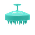 HEETA Scalp Massager Hair Growth, Soft Silicone Scalp Scrubber Shampoo Brush for Exfoliation, Dandruff Removal Head Massage Stress Relax, Wet & Dry Use for Thick Thin Curly Hair Care, Green