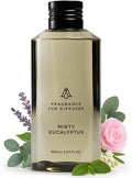 AromaPlan Hotel Scents Minty Eucalyptus 5.07 Fl Oz (150ml), Home Luxury Aroma & Hotel Fragrance Diffuser Oil Hotel Diffuser Oil for Aromatherapy USA Made, Bigger Bottle, Bolder Aroma & Longer Lasting