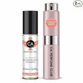 CA Perfume Duo Impression of Scandalous Women For Women Perfume Layering Set Long Lasting Travel Size EDP + Body Oil Roll-On Bottle 0.27 Fl Oz+0.33 Fl Oz