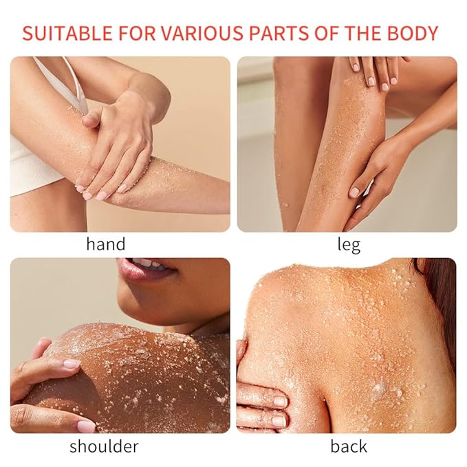 kp bump eraser exfoliating body scrub keratosis pilaris treatment hydrating christmas gifts fast skin bump eraser for strawberry skin first aid derm body scrubber (Coffee Scrub)