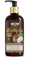 W.O.W Skin Science Coconut Milk Shampoo For Hair Fall/Strength/Damage/Thinning - 300ml