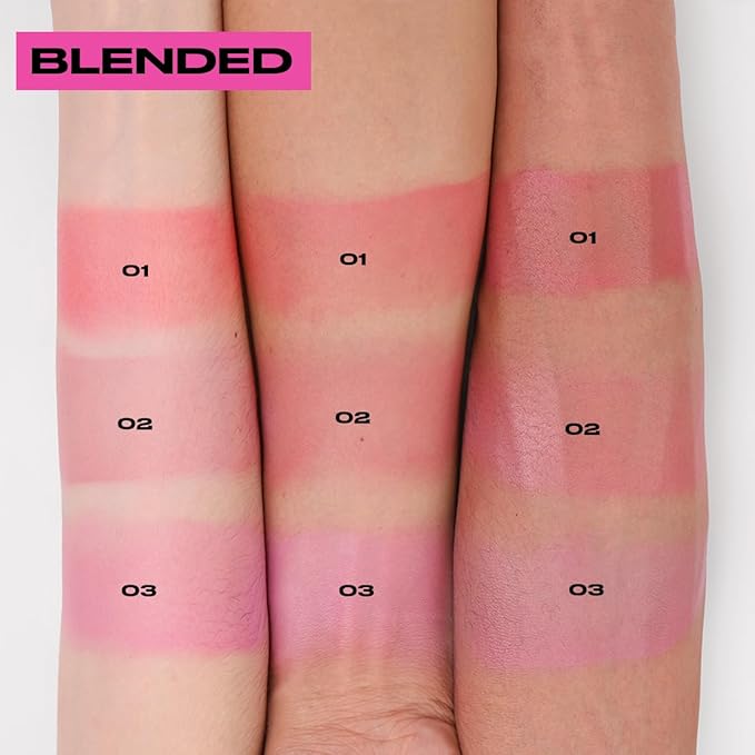 YOUNG VISION Liquid Blush, Long Lasting Korean Liquid Blush, Non-sticky Waterproof Lightweight Face and Cheek Tint, Moisturizing High Pigment Water Tint for Face, Cheeks, Mature Skin