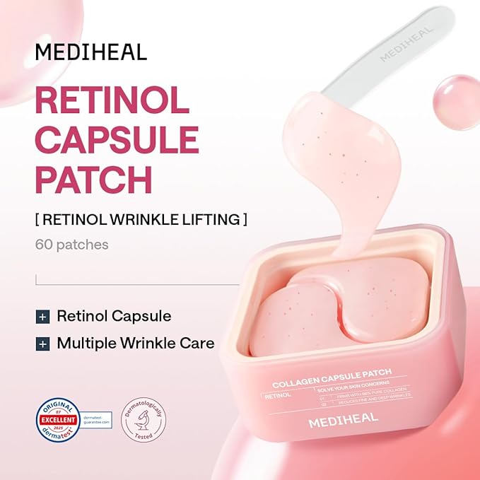 Mediheal Collagen Capsule Patch_Retinol Wrinkle Lifting